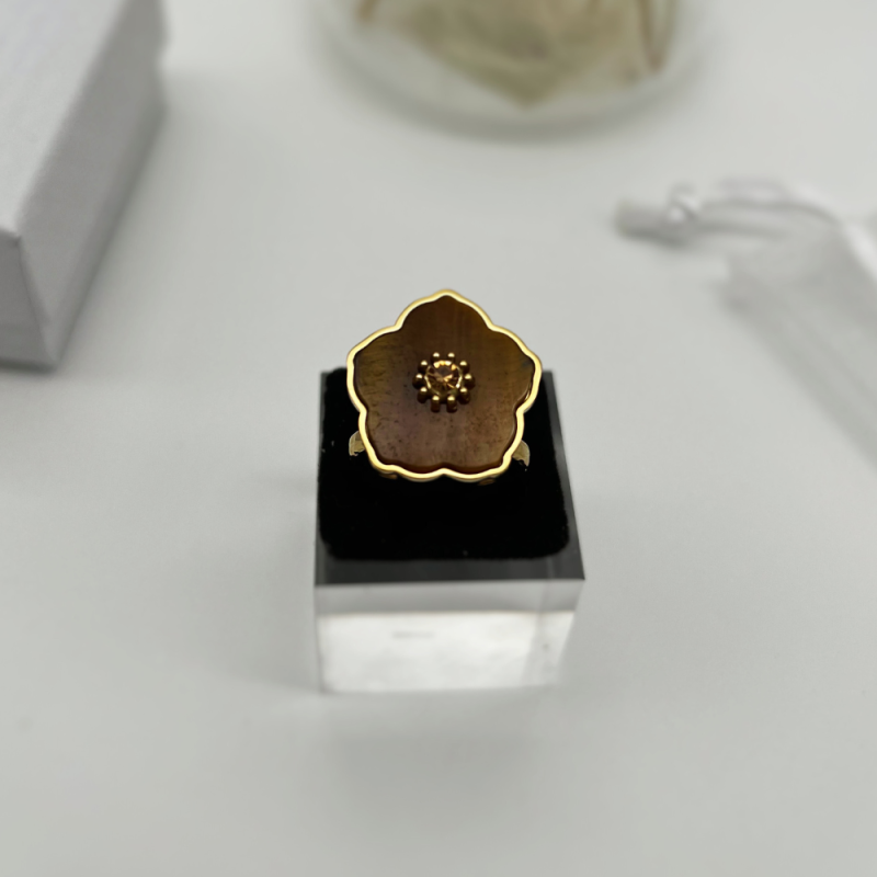 Bague fleur