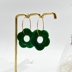 Boucles d'oreilles fleurs