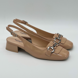 Mocassins Nero Giardini vernis beige